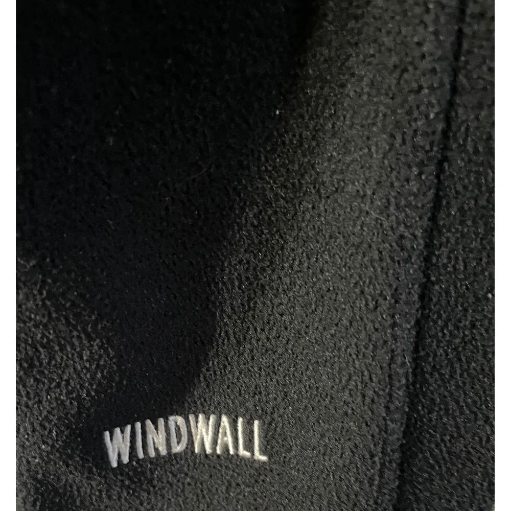 The North Face WindWall Fleece‎ Jacket Full Zip Black Mens L Layering